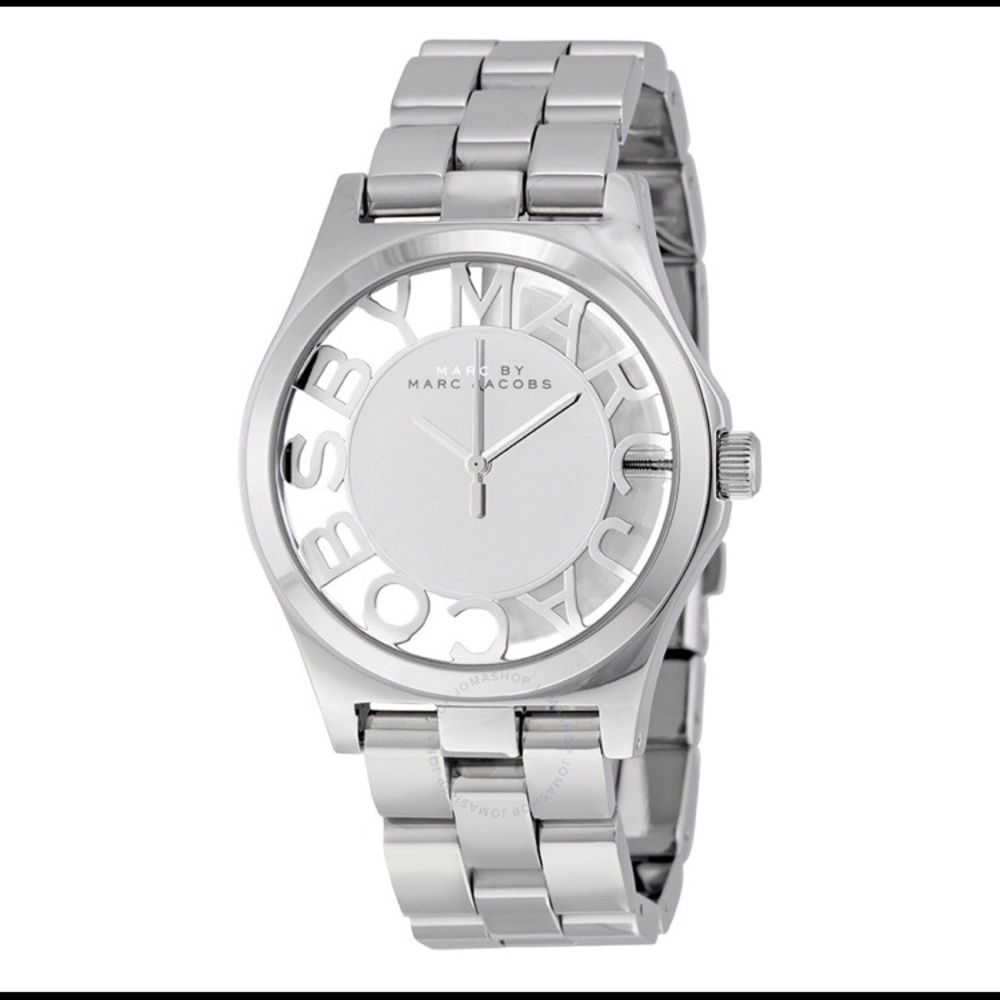 Marc Jacobs Silver Tone Watch